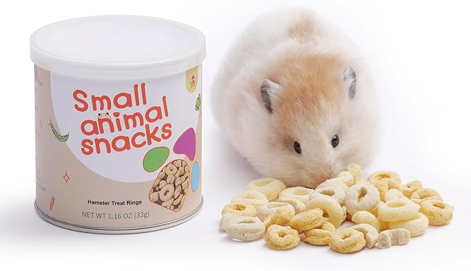 Niteangel Hamster Snack & Treats Toy: - Small Animal Natural Treat Mix for Dwarf Syrian Robo Hamsters